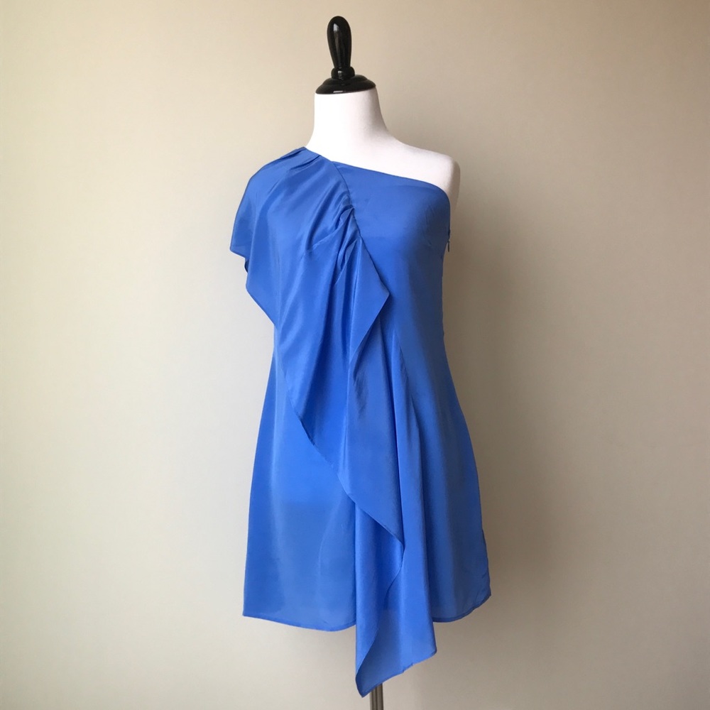 CLOSING SALE Greylin One-Shoulder Dress